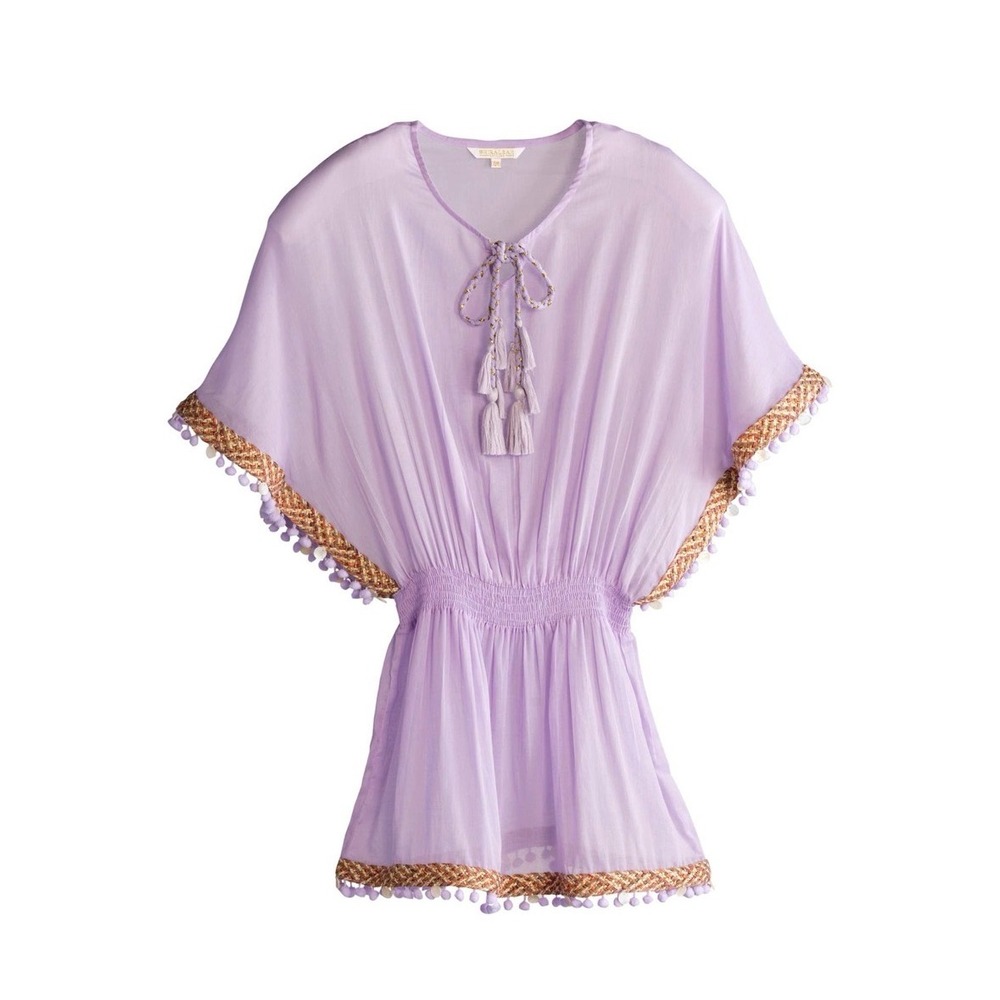 Shiraleah light weight purple coverup one size new without tags